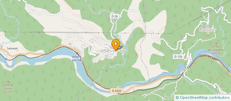 localisation de l'entreprise MONSIEUR FREDERIC CAGNOLI à VILLARS-SUR-VAR
