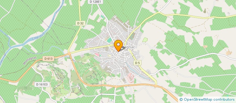 localisation de l'entreprise MONSIEUR FREDERIC CAISSO  CLERMONT-L'HERAULT