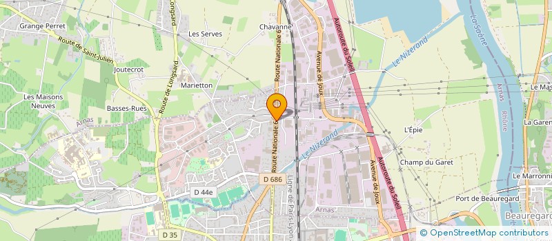 localisation de l'entreprise MONSIEUR FREDERIC CAMELOT  LIMAS