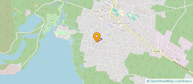 localisation de l'entreprise MONSIEUR FREDERIC CAMIER  BISCARROSSE