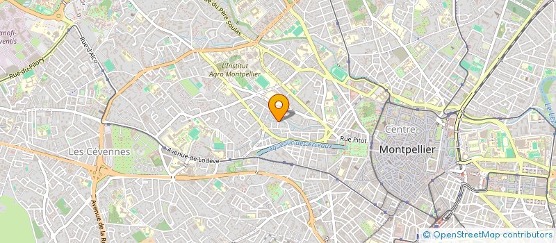 localisation de l'entreprise MONSIEUR FREDERIC CAMPAGNE à MONTPELLIER