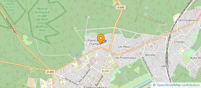 localisation de l'entreprise MONSIEUR FREDERIC CAMPANI à FONTAINEBLEAU