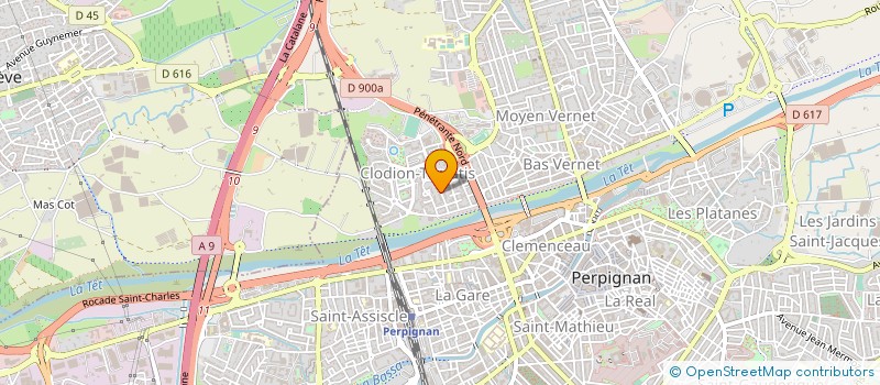 localisation de l'entreprise MONSIEUR FREDERIC CAMPI  PERPIGNAN