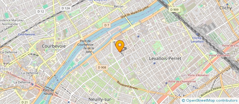 localisation de l'entreprise MONSIEUR FREDERIC CAMUS à NEUILLY-SUR-SEINE