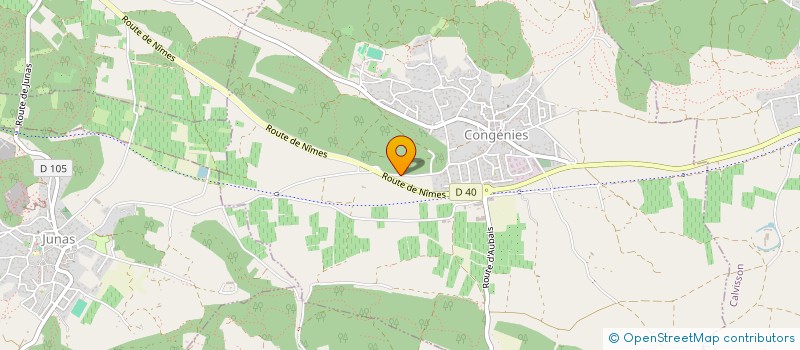 localisation de l'entreprise MONSIEUR FREDERIC CANALE  CONGENIES