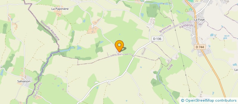 localisation de l'entreprise MONSIEUR FREDERIC CANTET  MONCOUTANT-SUR-SEVRE