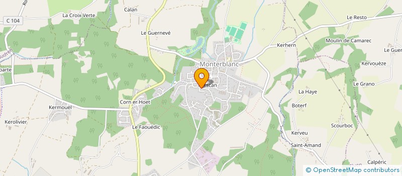 localisation de l'entreprise MONSIEUR FREDERIC CAPPELLESSO  MONTERBLANC