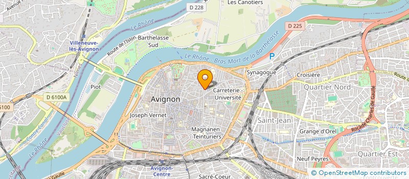 localisation de l'entreprise MONSIEUR FREDERIC CARAYOL à AVIGNON
