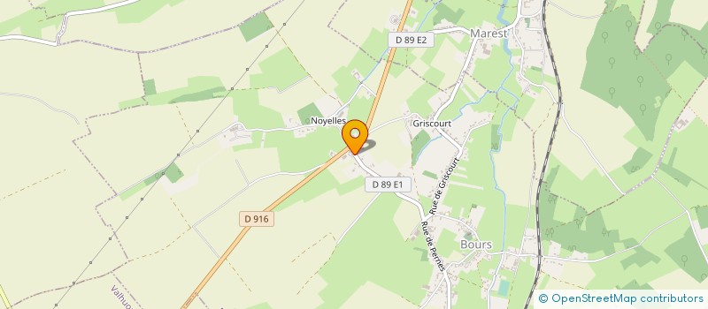 localisation de l'entreprise MONSIEUR FREDERIC CARDON  BOURS