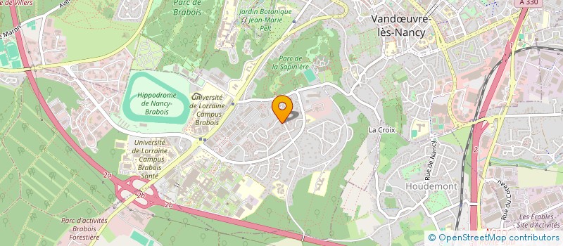 localisation de l'entreprise MONSIEUR FREDERIC CARDOT  VANDUVRE-LES-NANCY