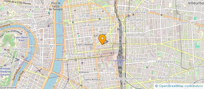 localisation de l'entreprise MONSIEUR FREDERIC CARENCOTTE  LYON