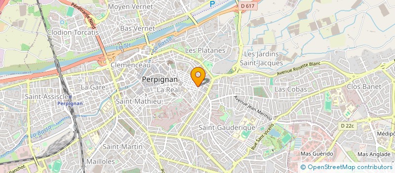 localisation de l'entreprise MONSIEUR FREDERIC CARGOL  PERPIGNAN