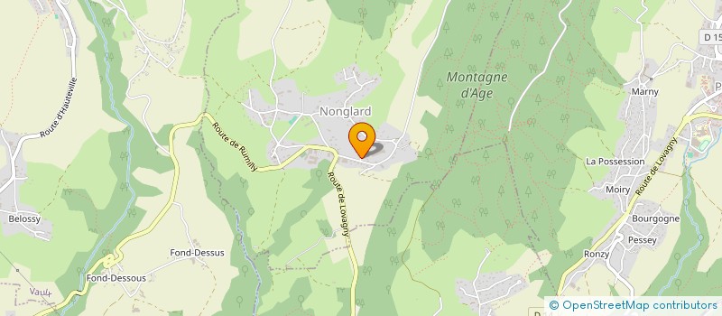 localisation de l'entreprise MONSIEUR FREDERIC CARLIER  NONGLARD