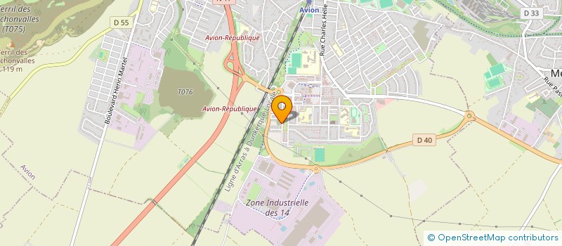 localisation de l'entreprise MONSIEUR FREDERIC CARLIER  AVION