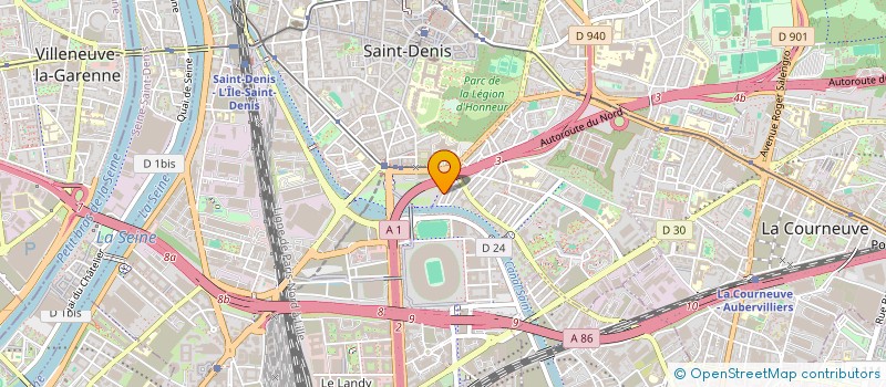 localisation de l'entreprise MONSIEUR FREDERIC CARONIQUE  SAINT-DENIS