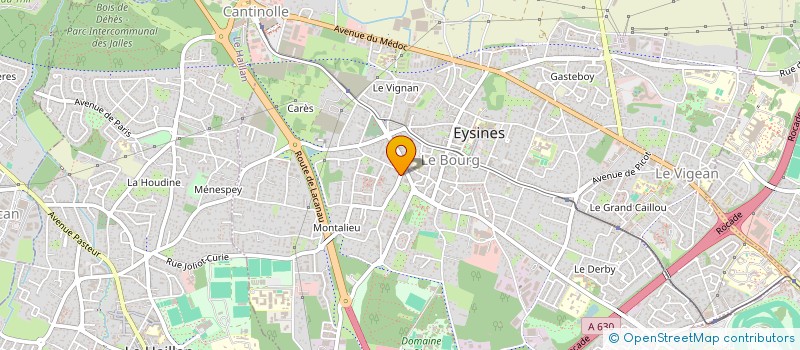 localisation de l'entreprise MONSIEUR FREDERIC CASIMIR à EYSINES