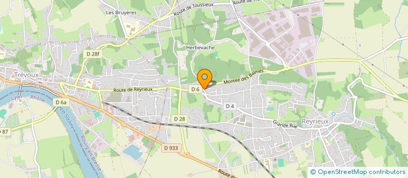 localisation de l'entreprise MONSIEUR FREDERIC CASSAR à REYRIEUX