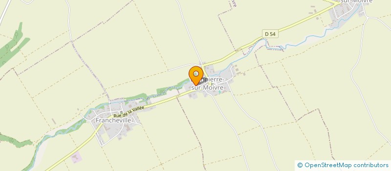 localisation de l'entreprise MONSIEUR FREDERIC CASTAGNA  DAMPIERRE-SUR-MOIVRE