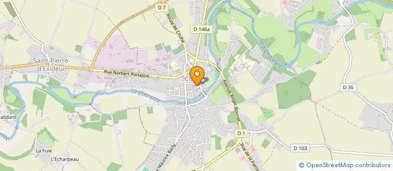 localisation de l'entreprise MONSIEUR FREDERIC CAUMEL  CIVRAY