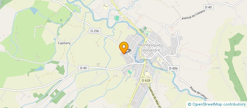 localisation de l'entreprise MONSIEUR FREDERIC CAUVEL à MONTESQUIEU-VOLVESTRE