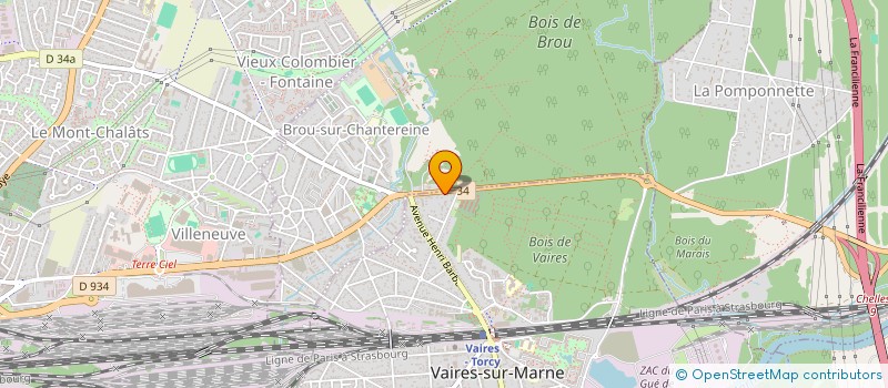 localisation de l'entreprise MONSIEUR FREDERIC CAVALEIRO à VAIRES-SUR-MARNE