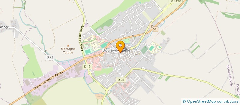 localisation de l'entreprise MONSIEUR FREDERIC CAYROU  BOULAY-MOSELLE