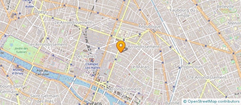 localisation de l'entreprise MONSIEUR FREDERIC CAZALS  PARIS