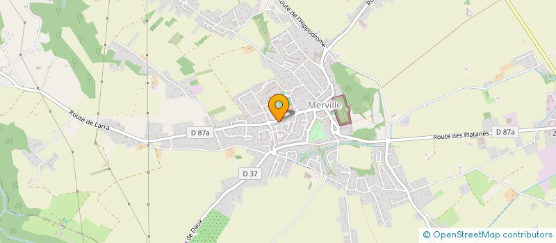 localisation de l'entreprise MONSIEUR FREDERIC CAZORLA  MERVILLE