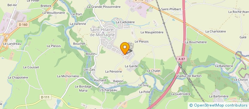 localisation de l'entreprise MONSIEUR FREDERIC CEPPE  MORTAGNE-SUR-SEVRE