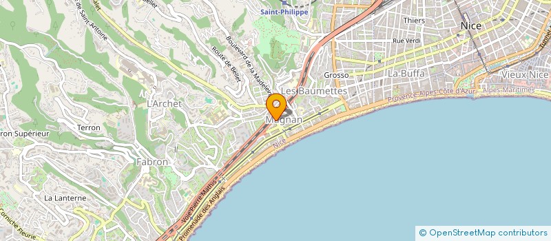 localisation de l'entreprise MONSIEUR FREDERIC CEPPI à NICE