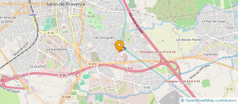 localisation de l'entreprise MONSIEUR FREDERIC CERDA  SALON-DE-PROVENCE