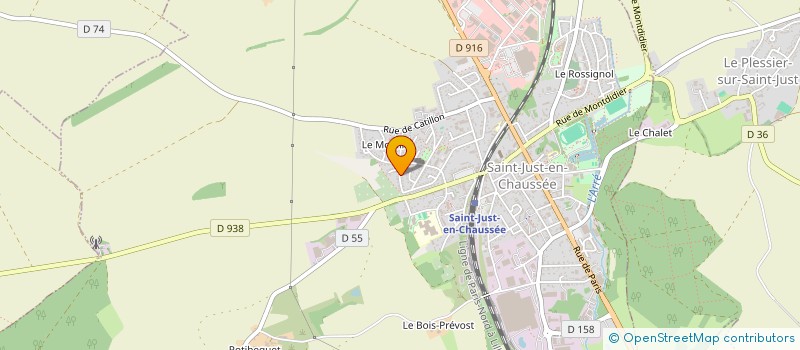 localisation de l'entreprise MONSIEUR FREDERIC CESBRON  RAVENEL