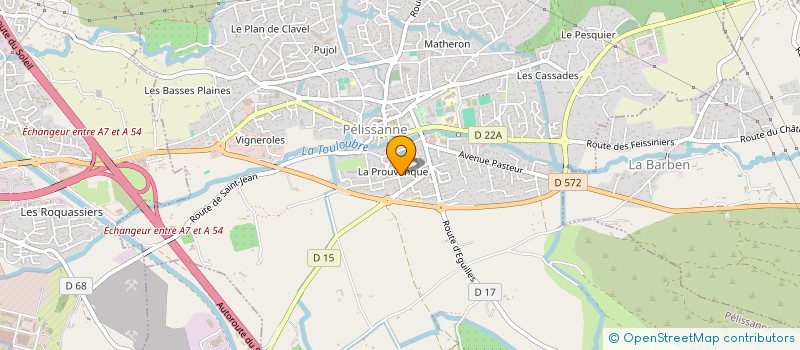 localisation de l'entreprise MONSIEUR FREDERIC CESMAT  PELISSANNE