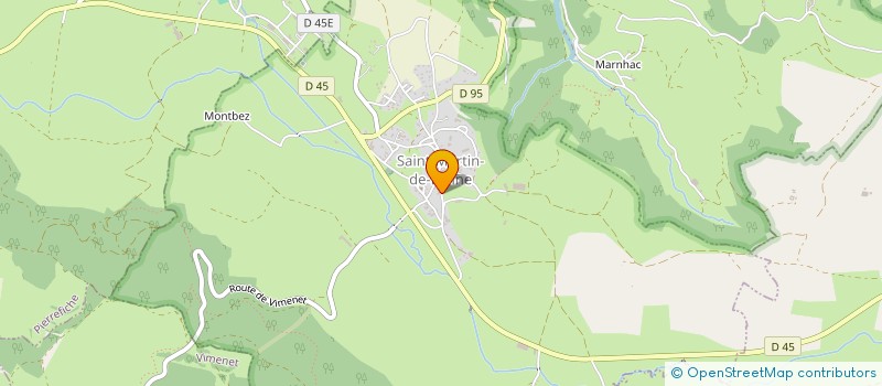 localisation de l'entreprise MONSIEUR FREDERIC CHALIEZ à SAINT GENIEZ D'OLT ET D'AUBRAC