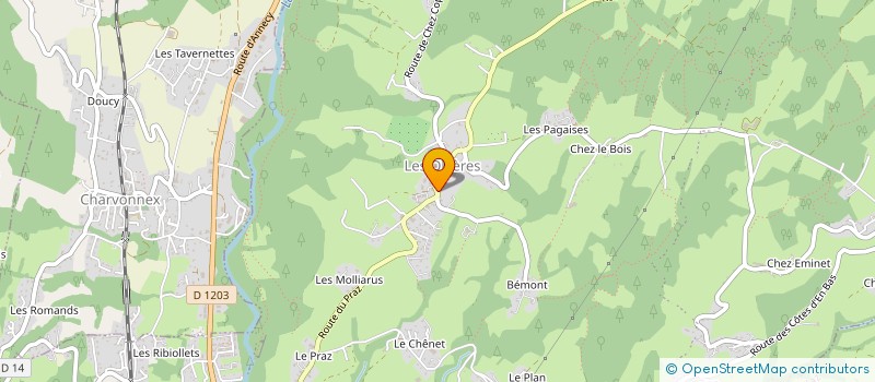 localisation de l'entreprise MONSIEUR FREDERIC CHALLUT à FILLIERE