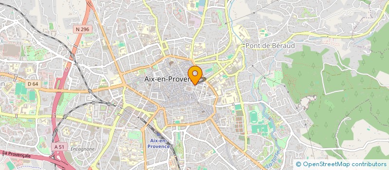 localisation de l'entreprise MONSIEUR FREDERIC CHALOIN à AIX-EN-PROVENCE