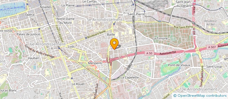 localisation de l'entreprise MONSIEUR FREDERIC CHAMBARDON  MARSEILLE