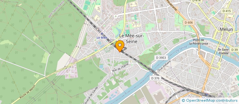 localisation de l'entreprise MONSIEUR FREDERIC CHAMPCENEST  LE MEE-SUR-SEINE