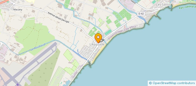 localisation de l'entreprise MONSIEUR FREDERIC CHAMUSSY  CALLAS