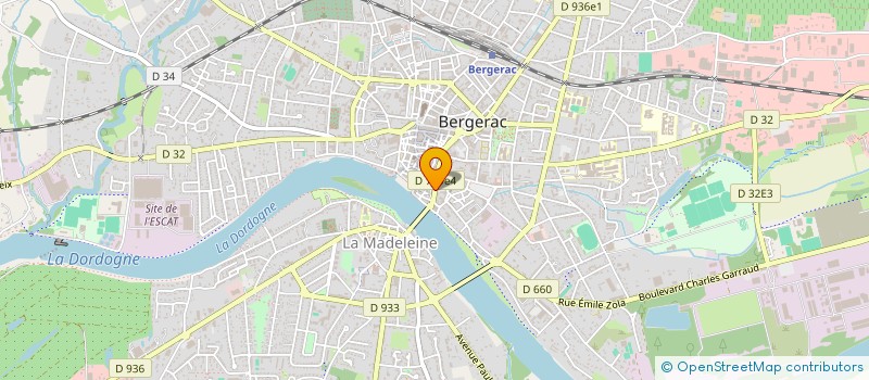 localisation de l'entreprise MONSIEUR FREDERIC CHANCELIER à BERGERAC