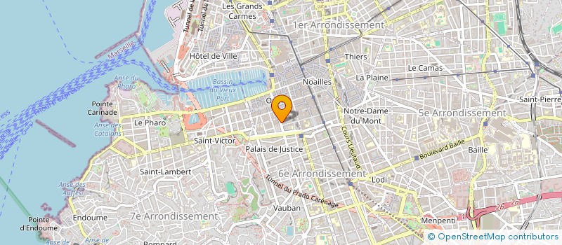 localisation de l'entreprise MONSIEUR FREDERIC CHANIOLLEAU  MARSEILLE