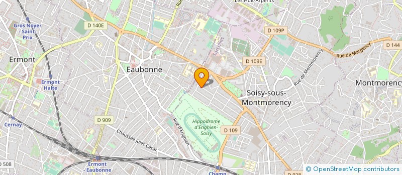 localisation de l'entreprise MONSIEUR FREDERIC CHAPEL  SOISY-SOUS-MONTMORENCY