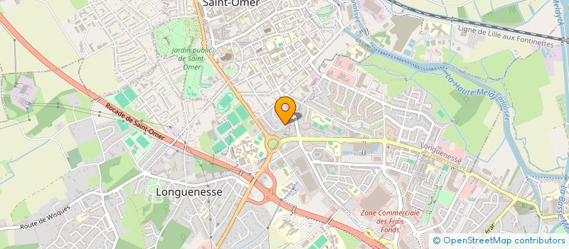 localisation de l'entreprise MONSIEUR FREDERIC CHARLES à SAINT-OMER