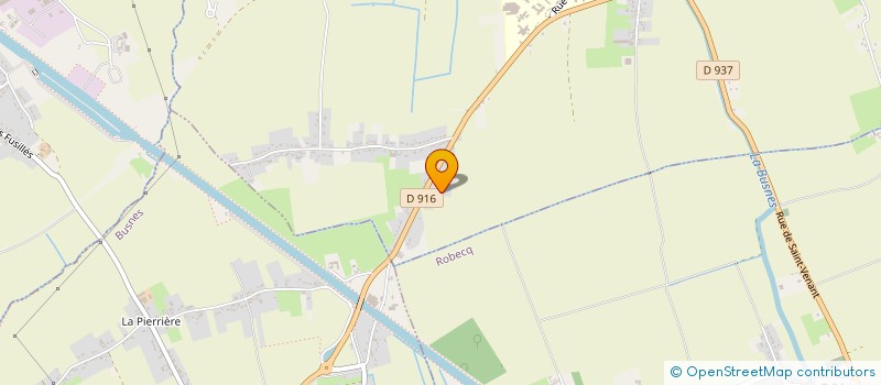 localisation de l'entreprise MONSIEUR FREDERIC CHARLIER  SAINT-VENANT