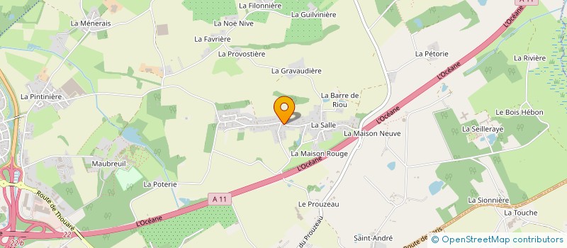 localisation de l'entreprise MONSIEUR FREDERIC CHARRIER à CARQUEFOU