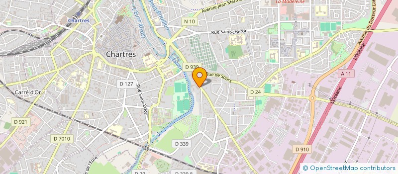 localisation de l'entreprise MONSIEUR FREDERIC CHARRIER à CHARTRES