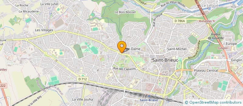 localisation de l'entreprise MONSIEUR FREDERIC CHARRIER à SAINT-BRIEUC