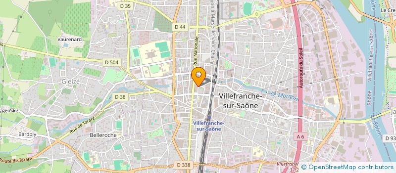 localisation de l'entreprise MONSIEUR FREDERIC CHASSERIAUD à VILLEFRANCHE-SUR-SAONE