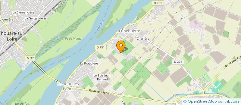 localisation de l'entreprise MONSIEUR FREDERIC CHAUVAT à SAINT-JULIEN-DE-CONCELLES