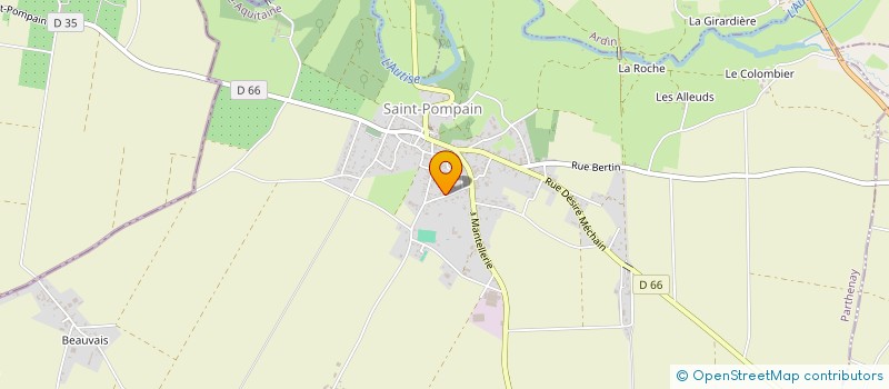 localisation de l'entreprise MONSIEUR FREDERIC CHAUVET  ARDIN